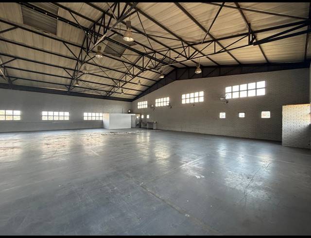 1,200M² WAREHOUSE TO LET IN BARBEQUE DOWNS
